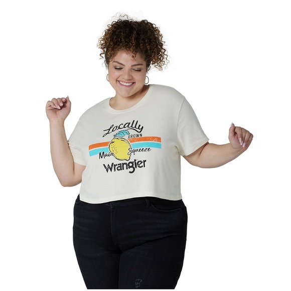 Wrangler Crop 🔝 🍋 size 2X - Picture 3 of 3